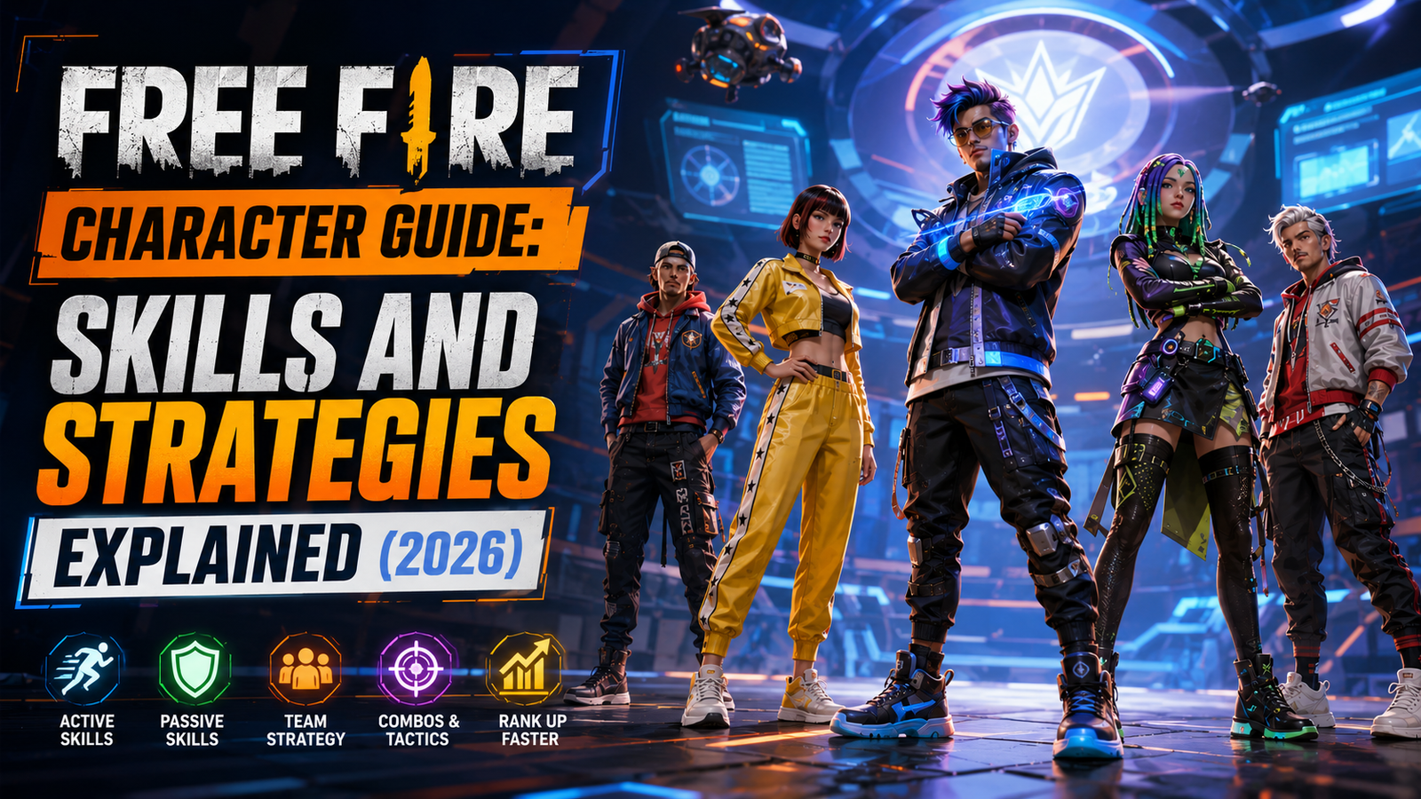Free Fire Character Guide: Skills and Strategies Explained (2026 )