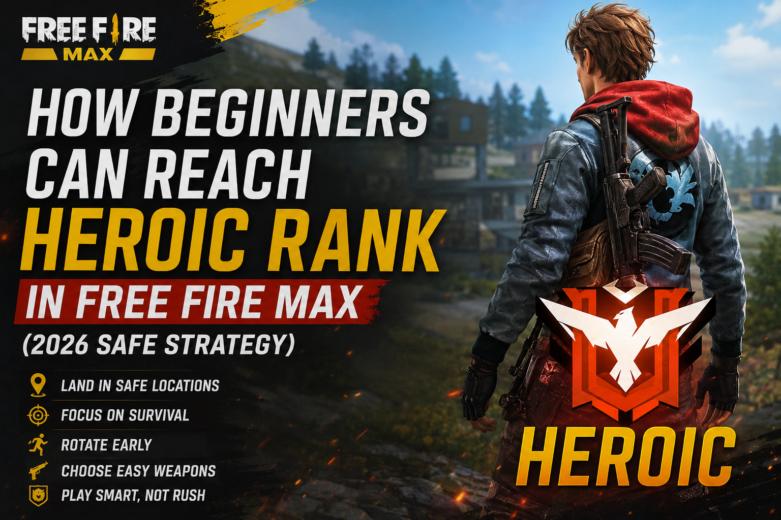 How Beginners Can Reach Heroic Rank in Free Fire MAX (2026 Safe Strategy)