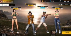 Playing Garena Free Fire in 2018 with no gun skins