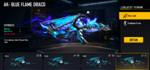 Upgrading an Evo Gun to Max Level in Free Fire